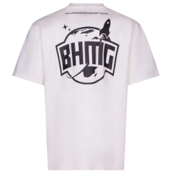 Bhmg t-shirt Maxi Logo Off White 032800