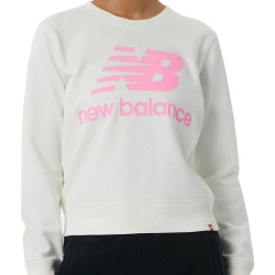 New Balance Sweatshirt Crew Neck Cream WT03551