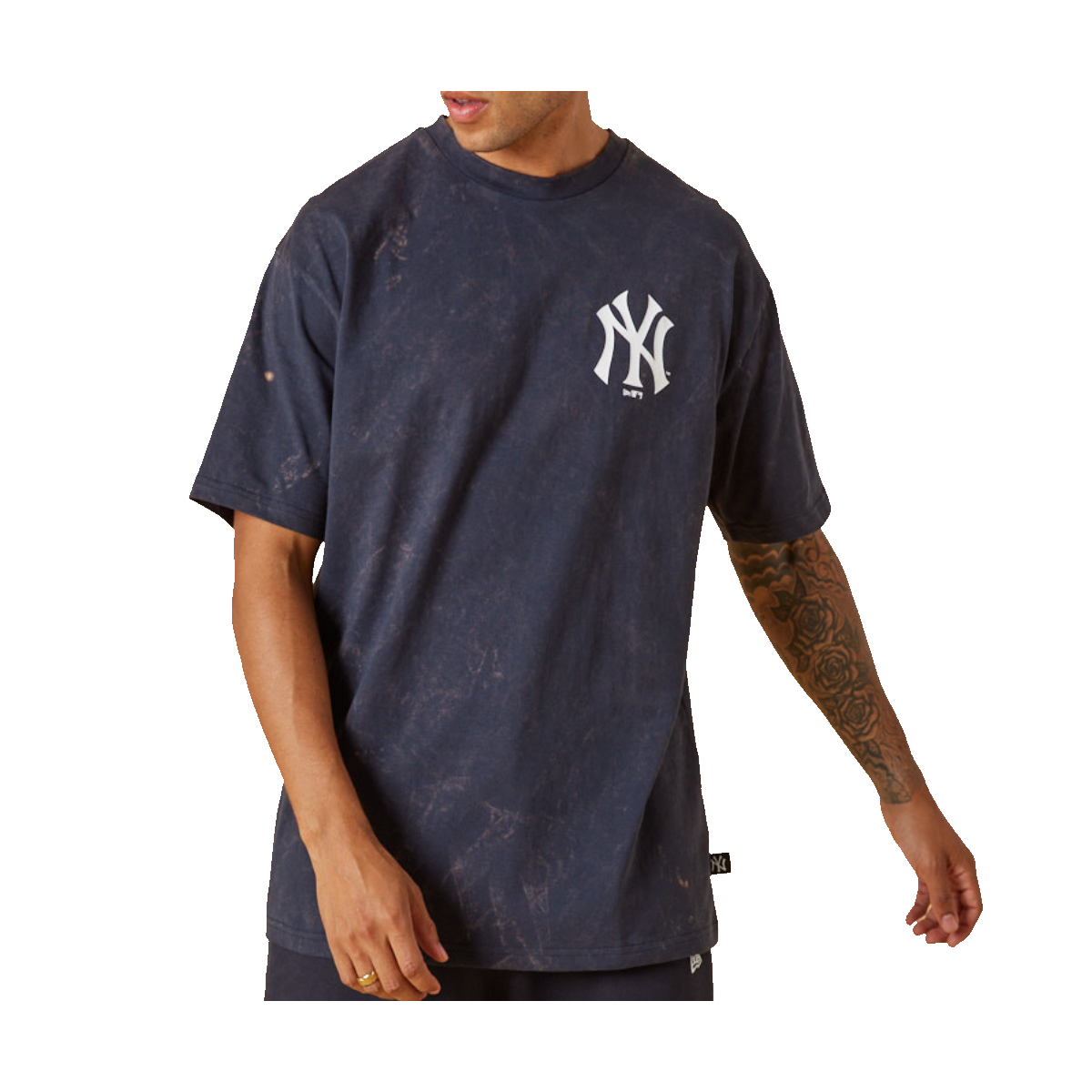 New Era New York Yankees Team logo Washed T-Shirt 13083859