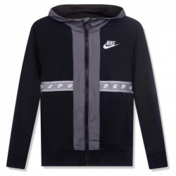 Nike Sportswear Full Zip Hoodie Black Kids 86H932-023