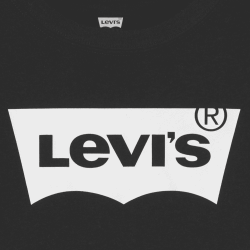 Levi's® High Rise Batwing T-Shirt Black Junior 4E0220-023