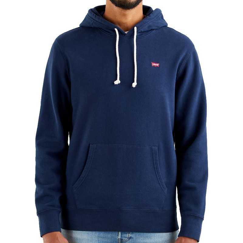 Levi's Sweatshirt Hoodie Housemark Original Blue 34581-0009