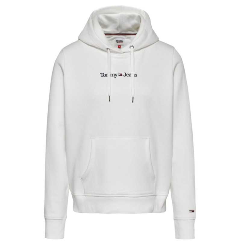Tommy Jeans Sweatshirt Hoodie White DW0DW14362-YBL
