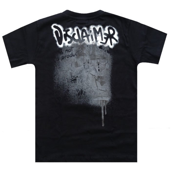 Disclaimer Retro Logo Skate Bear T-Shirt Junior
