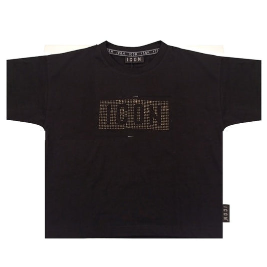 Icon Glitter Logo T-Shirt Junior
