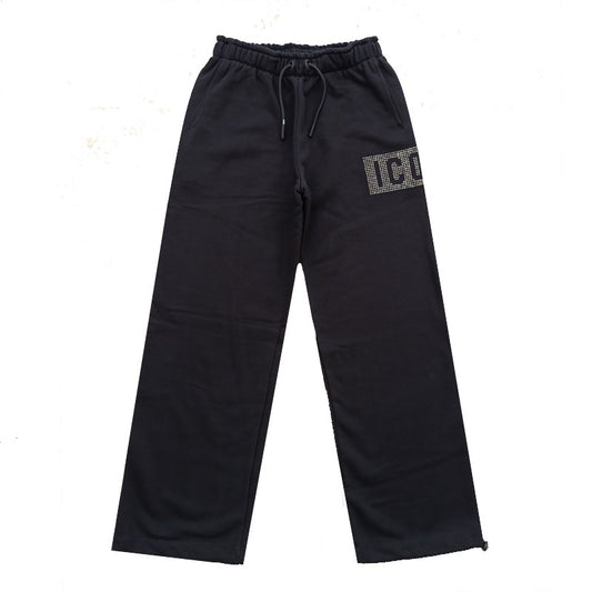 Icon Glitter Logo Wide Leg Jogger Junior