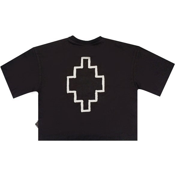 County Of Milan Classic Logo Crop T-Shirt Junior