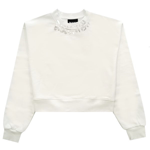 Disclaimer Glitter Logo Crew Donna