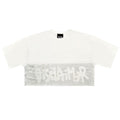 Disclaimer Oversize Glitter T-Shirt Donna