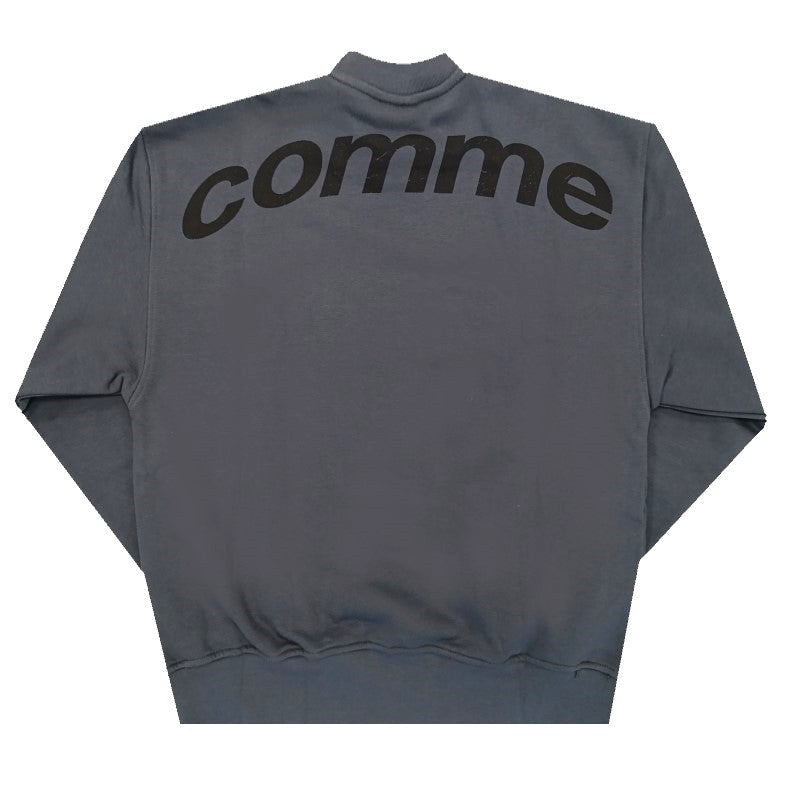 Comme Des Fuckdown Retro Logo Crew Uomo