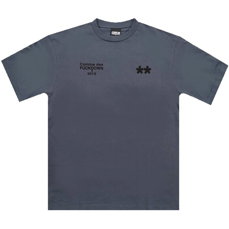 Comme Des Fuckdown Retro Logo T-Shirt Uomo