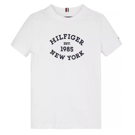 Tommy Jeans Monotype Flock T-Shirt Junior