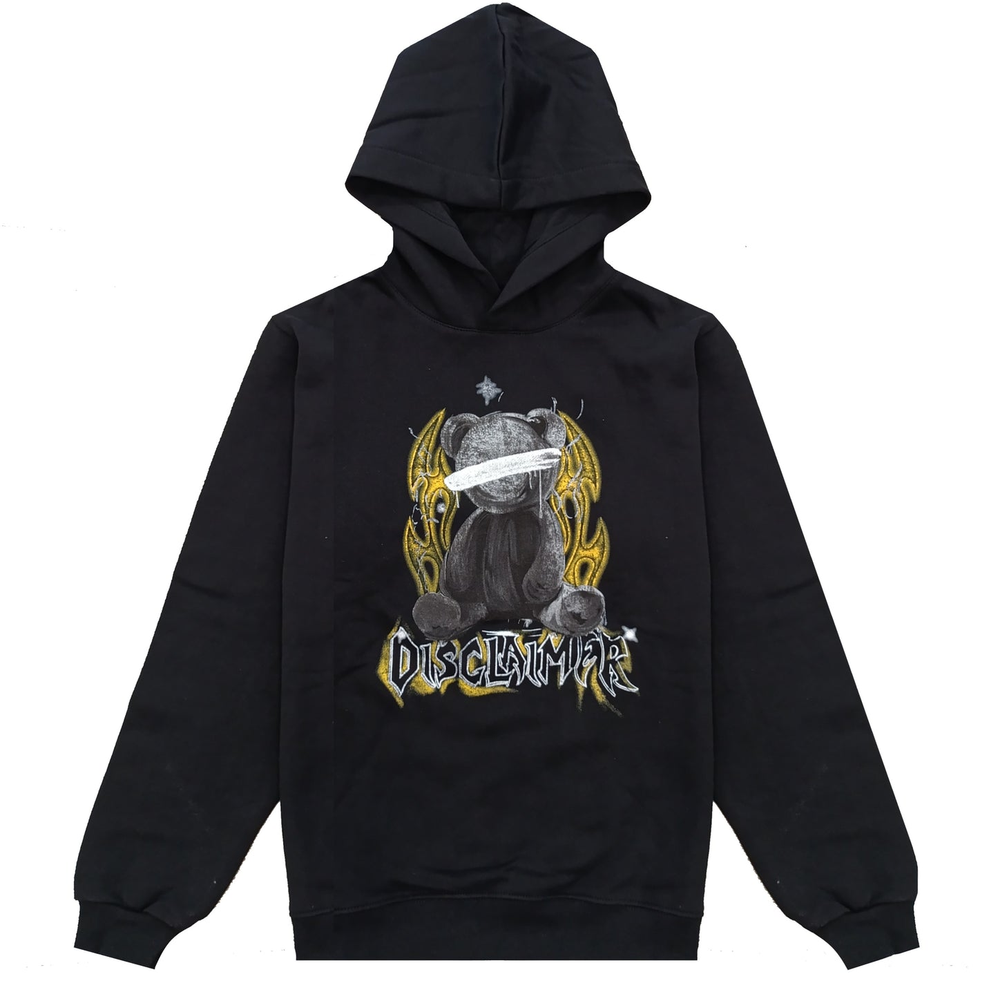 Disclaimer Flame Bear Hoodie Junior