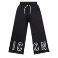 Icon BaseLine Logo Wide Leg Jogger Junior