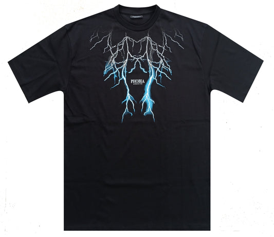 Phobia Archive Lightning Logo T-Shirt Uomo