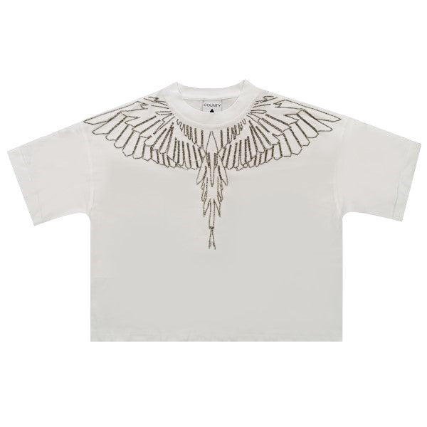 County Of Milan Glitter T-Shirt Donna