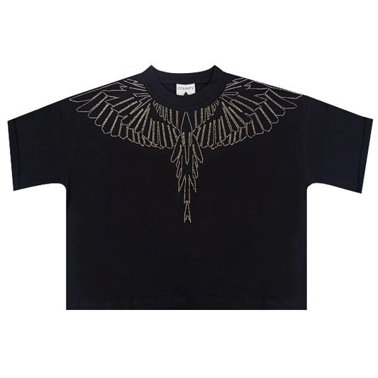 County Of Milan Glitter T-Shirt Donna