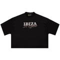 Disclaimer Oversize Glitter Ibiza T-Shirt Donna