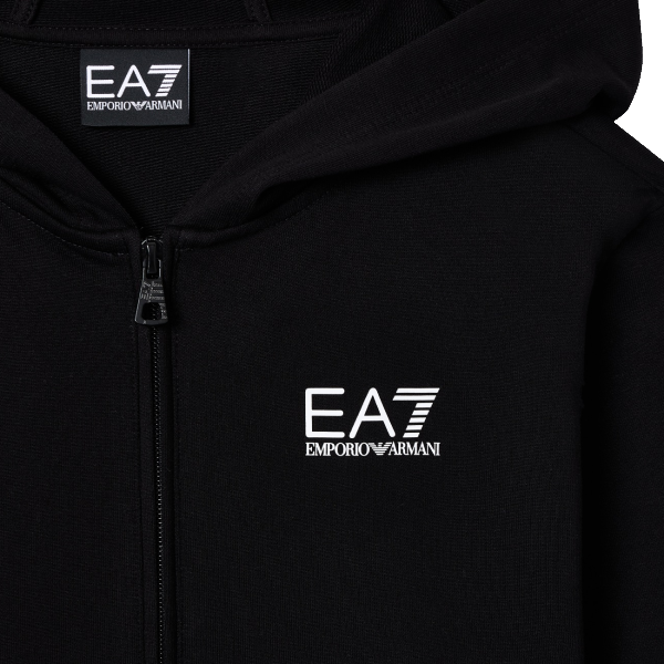 EA7 Identity Full Zip Hoodie Junior