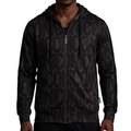 Icon All Over Print Full Zip Hoodie Uomo