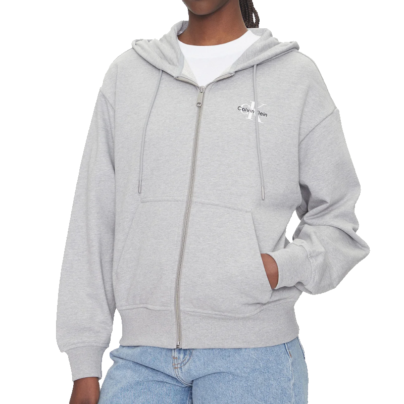 Calvin Klein Jeans Full Zip Hoodie Donna
