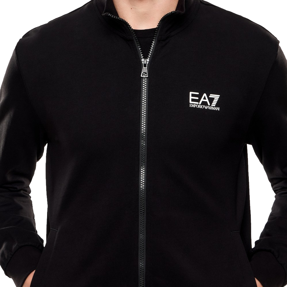 EA7 Core Identity Full Zip Hoodie Uomo