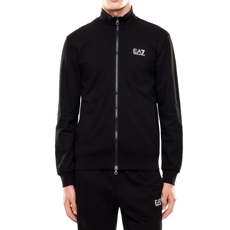 EA7 Core Identity Full Zip Hoodie Uomo