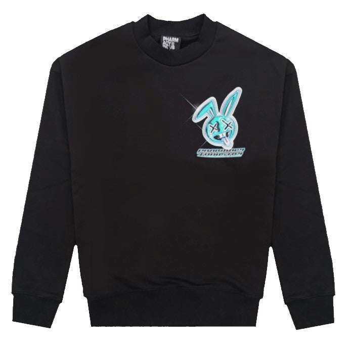 Pharmacy Industry Retro Logo Crew Uomo