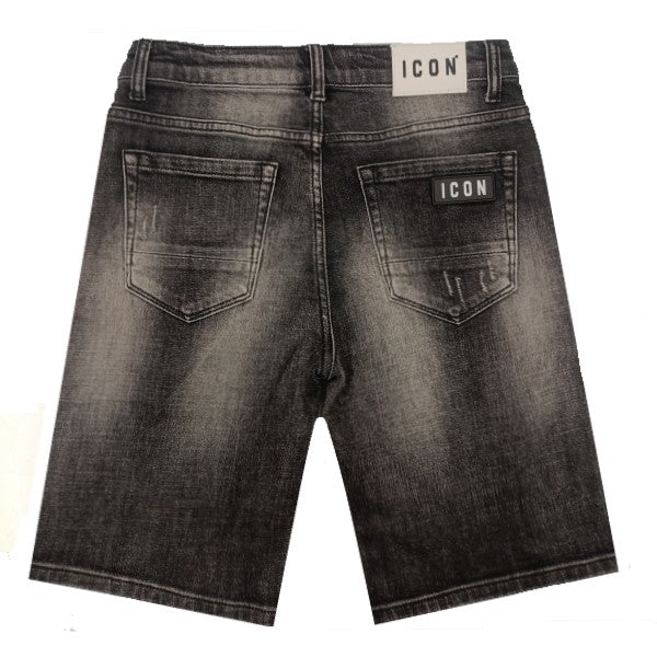 Icon Denim Short Rotture Junior