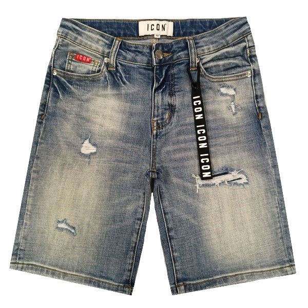 Icon Denim Short Rotture Junior