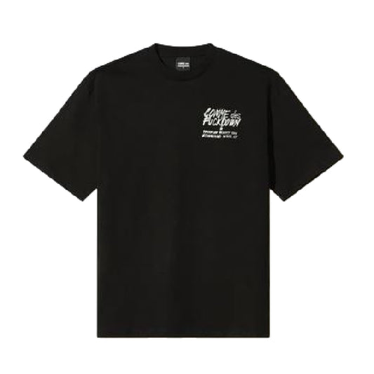 Comme Des Fuckdown T-shirt In Jersey Logo
