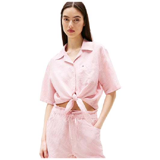 Tommy Jeans Camicia Crop Donna