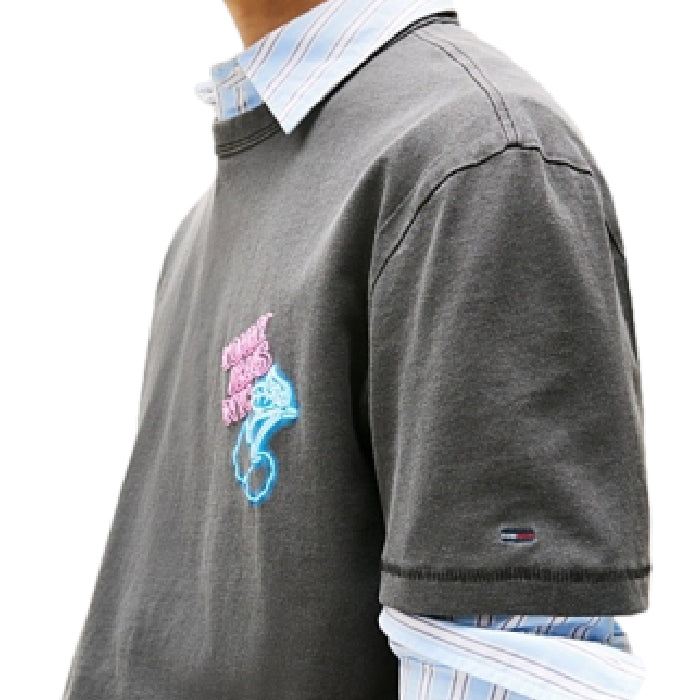 Tommy Hilfiger T-shirt con Stampa sul retro