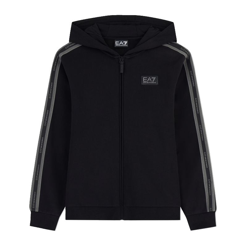 EA7 Logo Series Full Zip Hoodie Junior