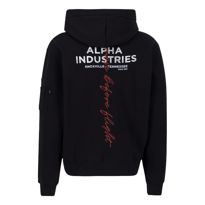 Alpha Industries Signature BP Hoodie Uomo