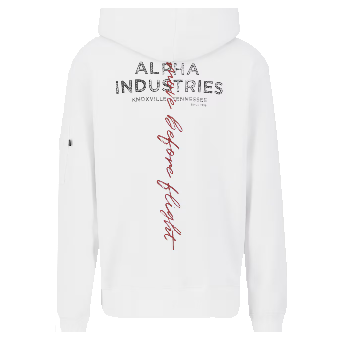 Alpha Industries Signature BP Hoodie Uomo