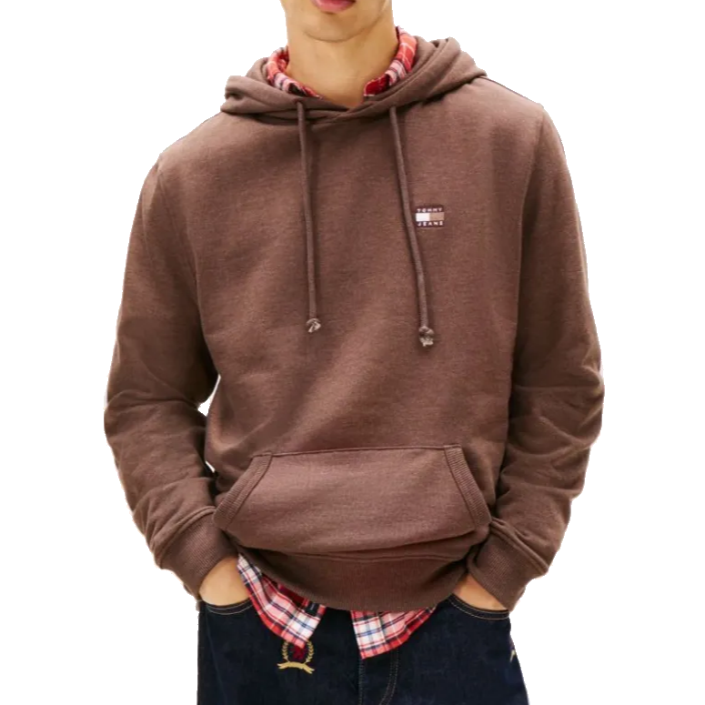 Tommy Jeans Badge Logo Hoodie Uomo