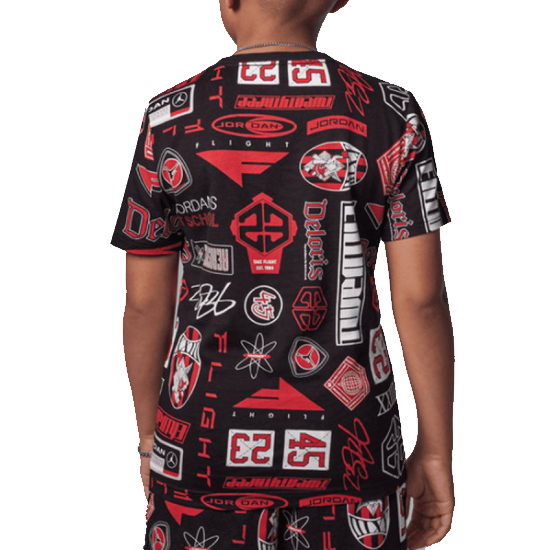 Jordan All Over Print T-Shirt Junior