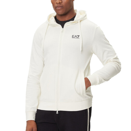 EA7 Core Identity Full Zip Hoodie Uomo