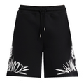 County Of Milan Graffiti Effect Shorts Uomo