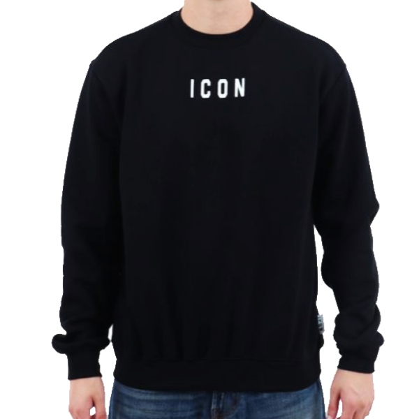 Icon Essential Retro Logo Crew Uomo