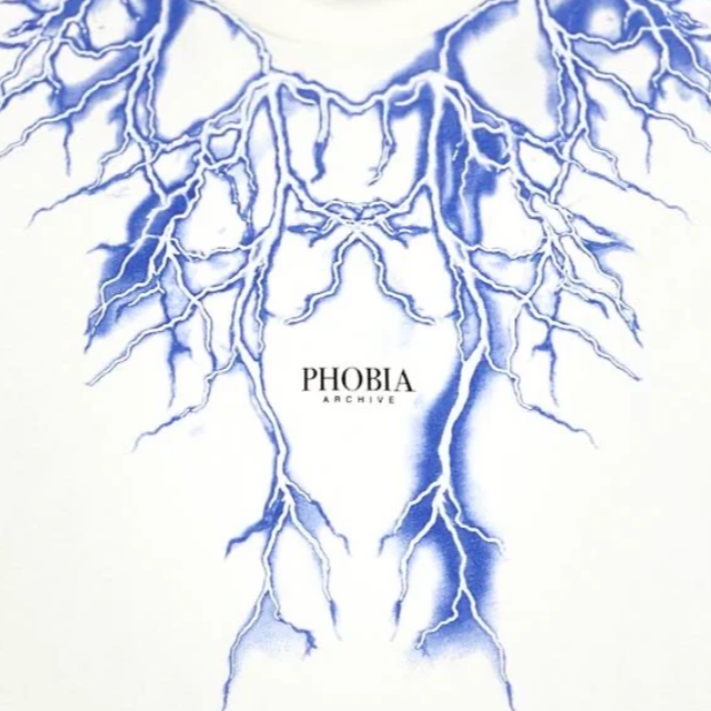 Phobia Archive Lightning T-Shirt Uomo