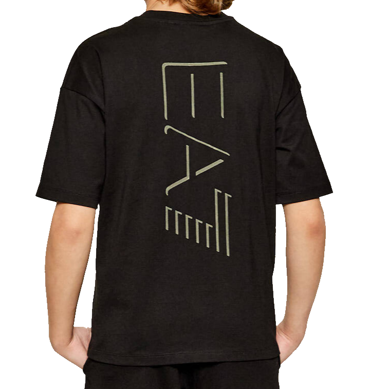 EA7 Training Logo Oversized T-Shirt Junior