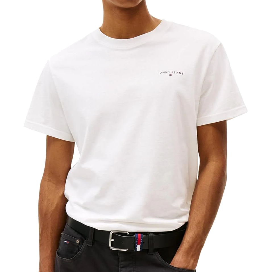 Tommy Jeans Linear Logo T-Shirt Uomo