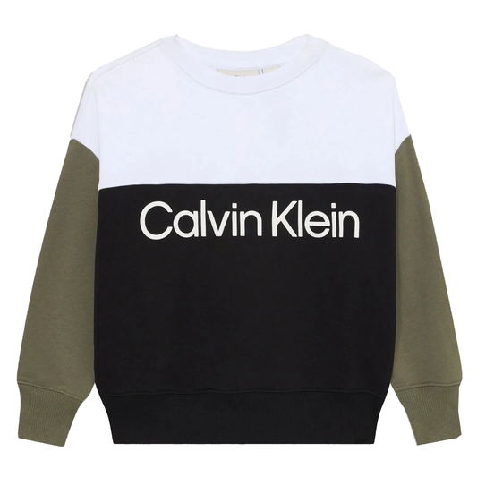 Calvin Klein Jeans Blocking Crew Junior