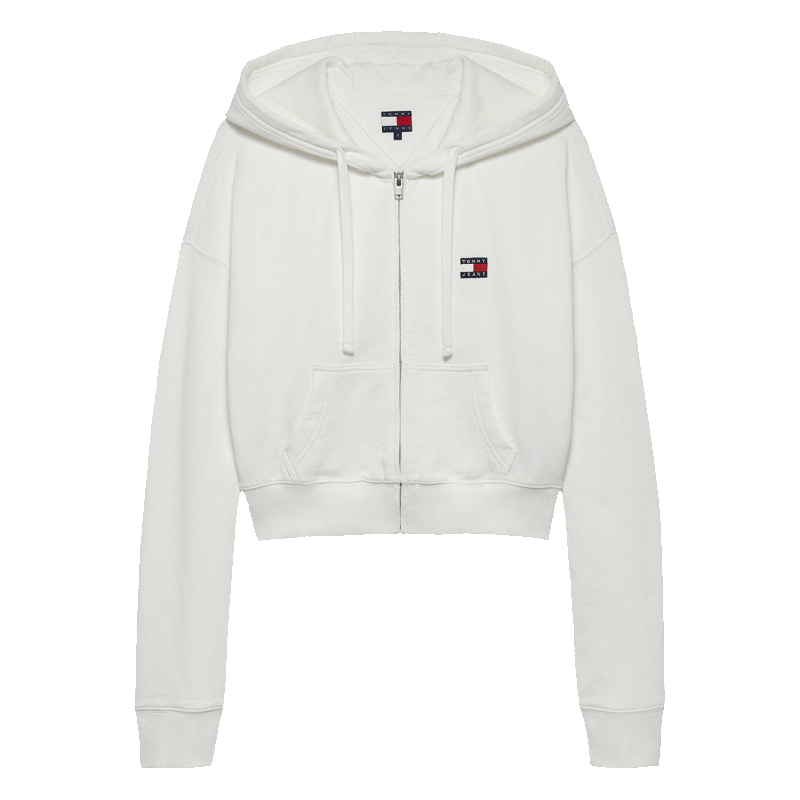 Tommy Jeans Boxy Crop Hoodie Donna
