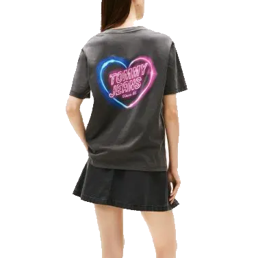 Tommy Jeans Relaxed Neon T-Shirt Donna