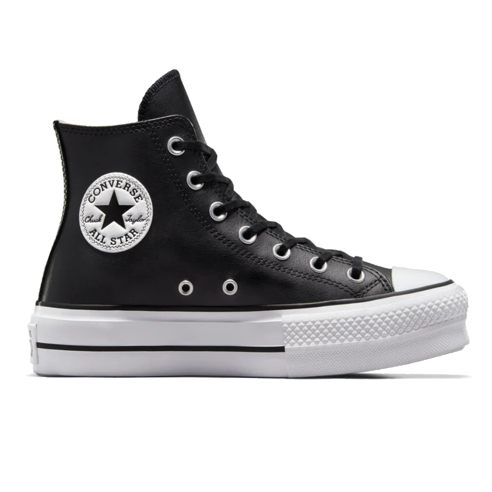 Converse All Star Hi Platform Leather Donna