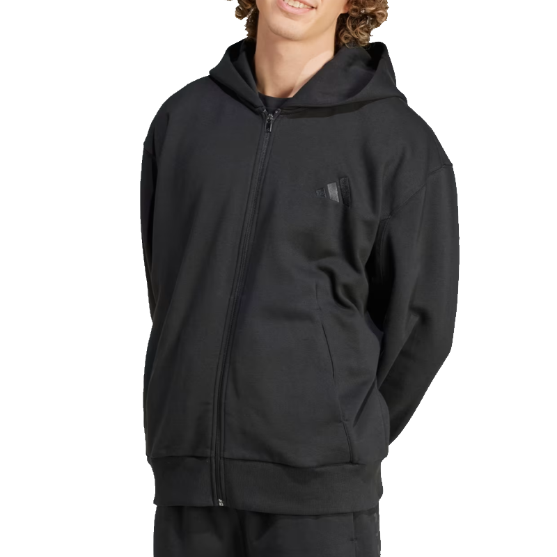 Adidas ALL SZN Fleece Full Zip Hoodie Uomo