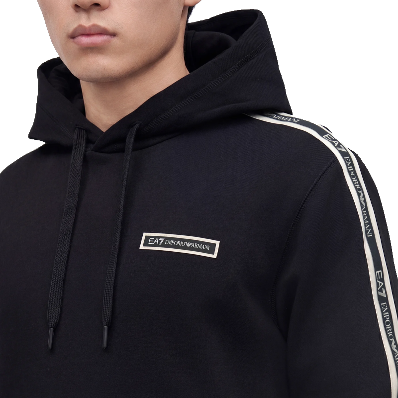 EA7 Logo Series Hoodie Uomo